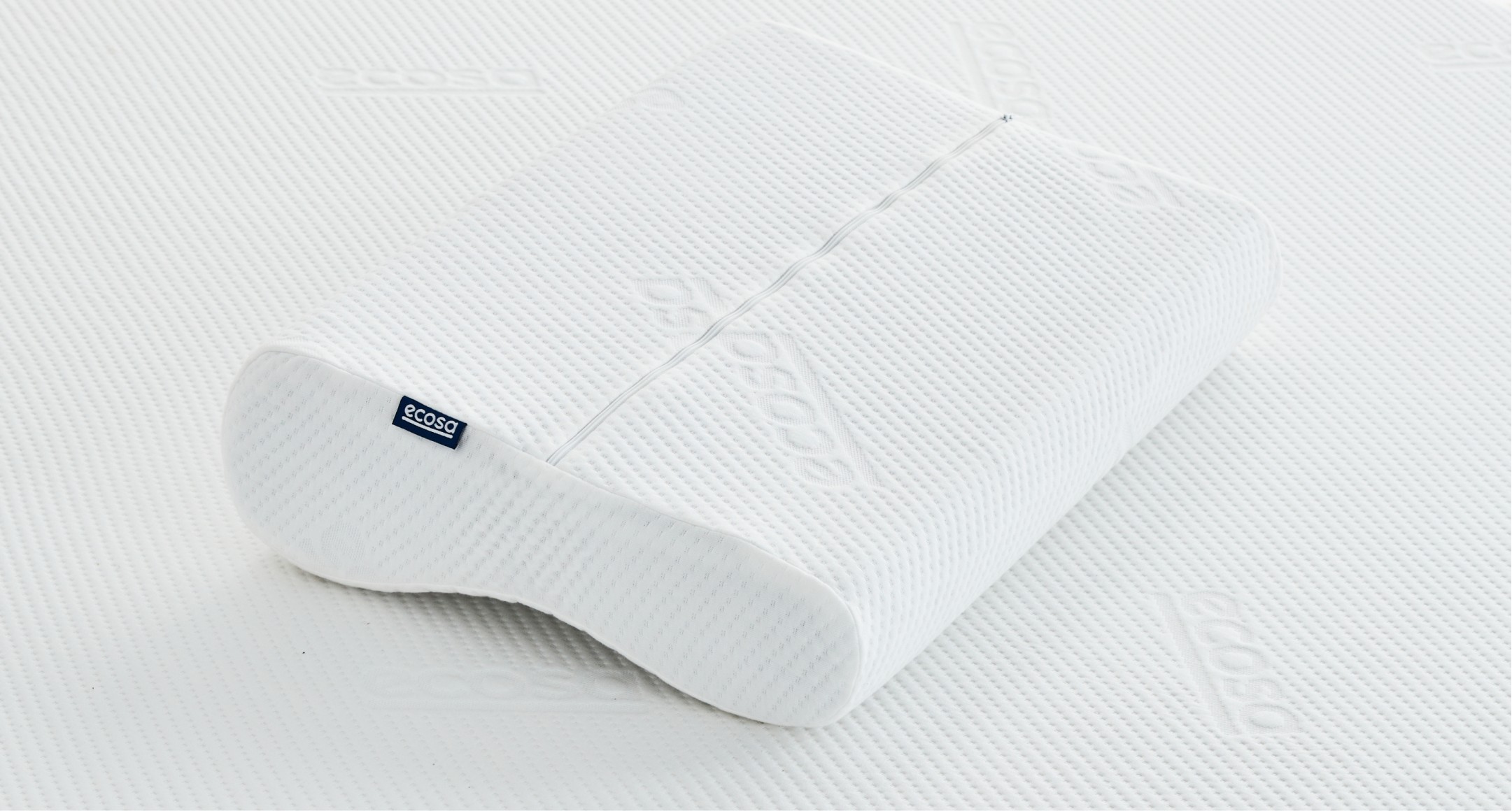 Memory Foam Pillow Plush & Supportive Ecosa USA